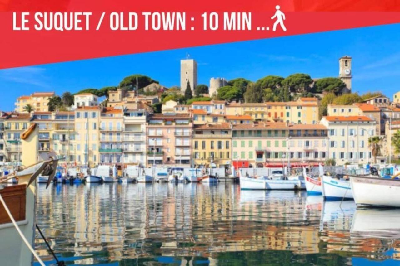 Cocoon Center - Rue D'Antibes - 200M Plage- Clim - Wifi - Unique Cannes Exteriör bild
